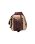 Flight Shearling Shoulder Bag, bottom view